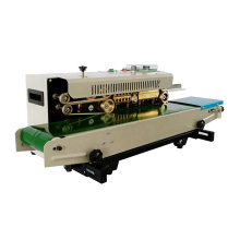 mini packing smart can continuous bag drum automatic aluminium foil film ziplock sealing machine